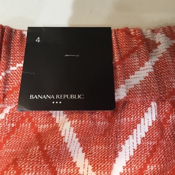 BANANA Republic Chevron Print Skirt Size 4 - Picture 4 of 4